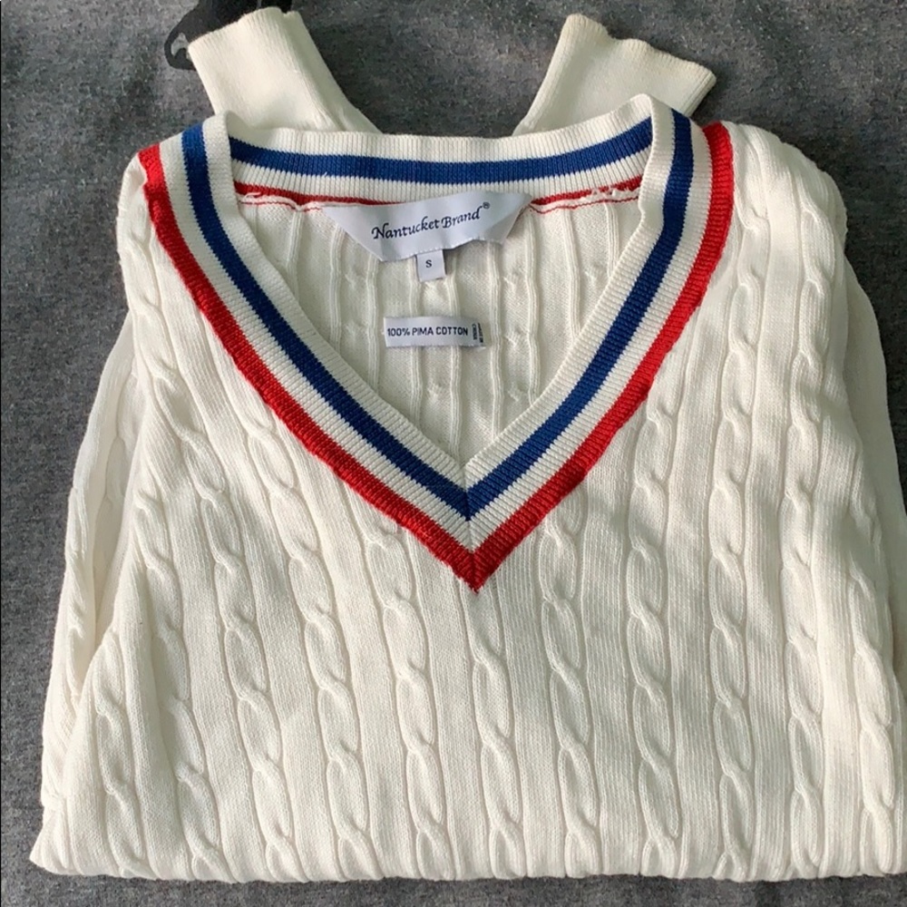 Nantucket Brand Tennis sweater